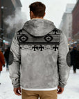 Helvano | Herren Kapuzenjacke mit Print