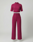 Helvano | Elegantes Tailliertes Hosenset für Damen