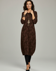 Helvano | Bedrucktes Strickkleid für Damen