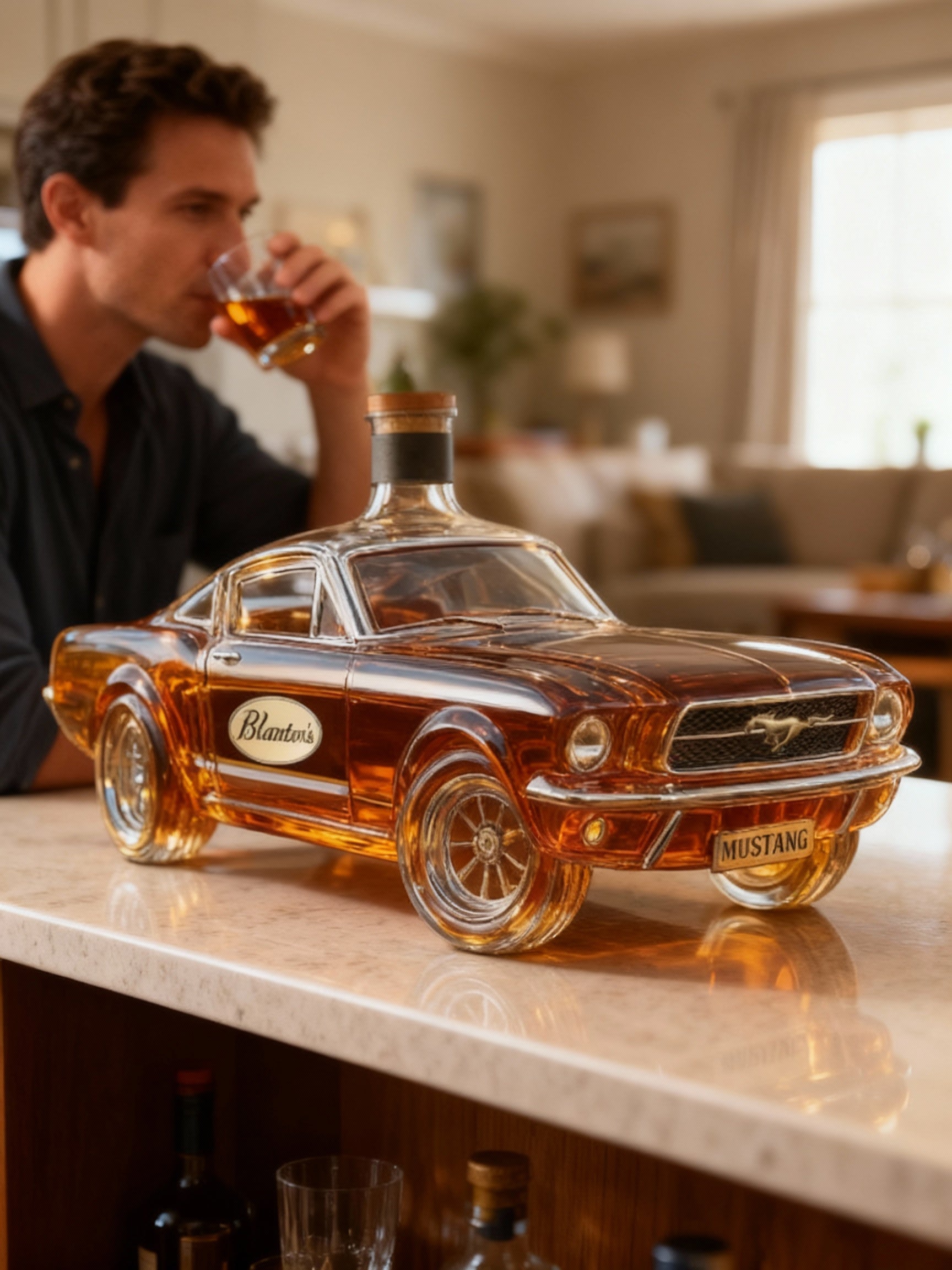Helvano | Whiskey-Karaffe im Sportwagen-Design
