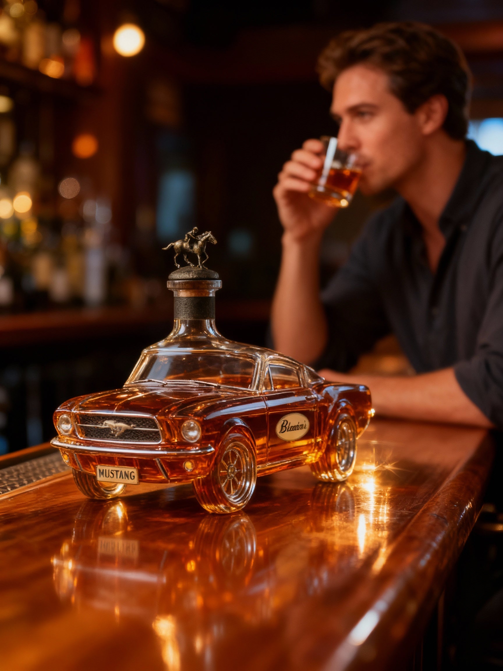 Helvano | Whiskey-Karaffe im Sportwagen-Design
