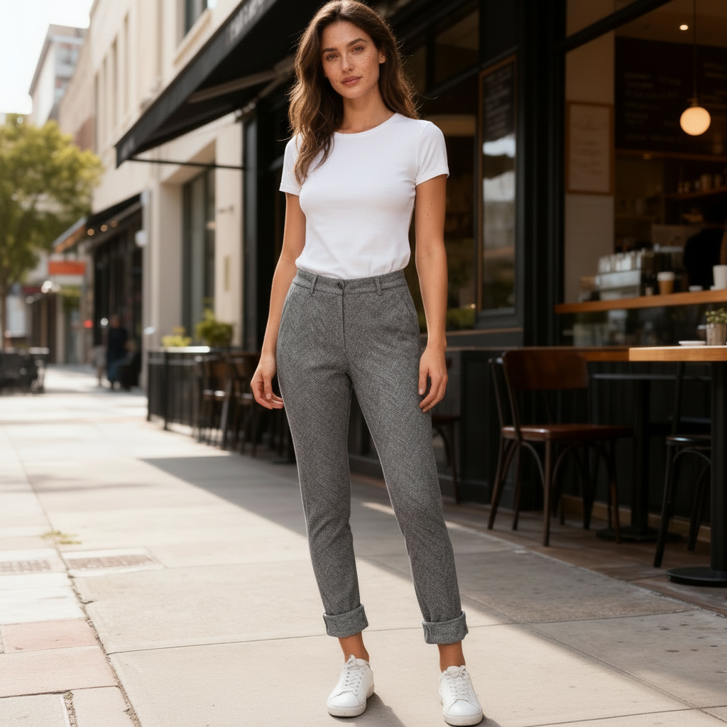 Helvano | Wollhose für Damen mit Tunnelzug