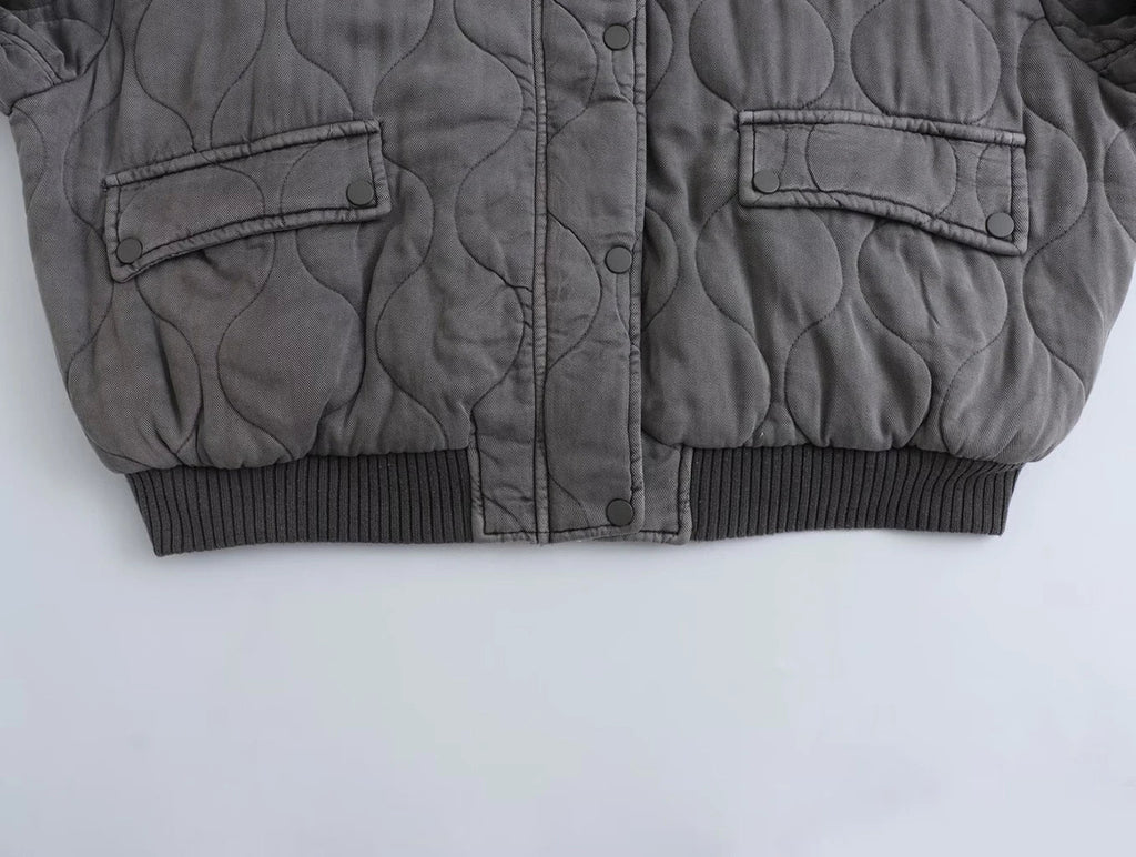 Helvano | Oversized Bomberjacke für Damen