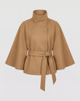 Helvano | Damen Cape-Jacke mit Gürtel