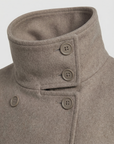 Helvano | Cropped Jacke mit Stehkragen für Damen