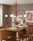 Helvano | Moderne Glas-Pendelleuchte in Schwarz