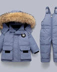 Helvano | Kindermantel mit Overall im Set