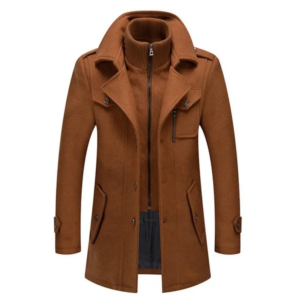 Helvano | Herrenjacke mit Doppelkragen
