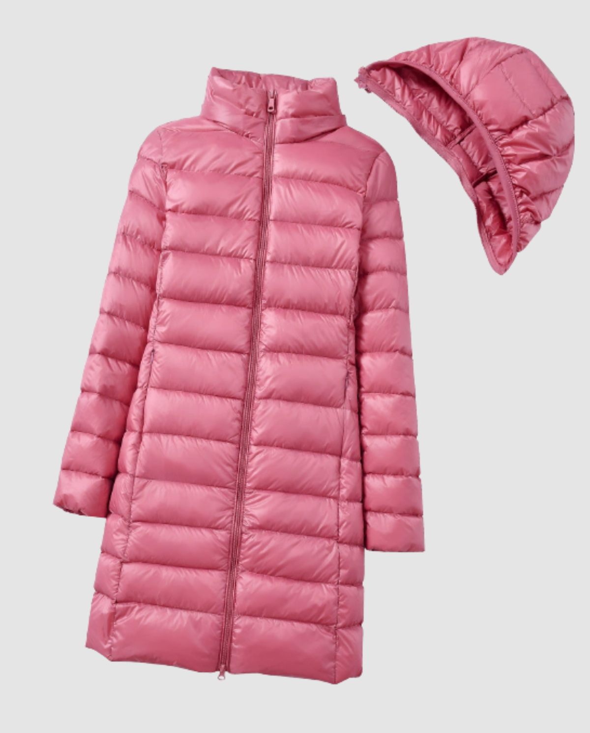 Helvano | Ultraleichte Daunenjacke mit Kapuze für Damen