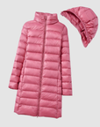 Helvano | Ultraleichte Daunenjacke mit Kapuze für Damen