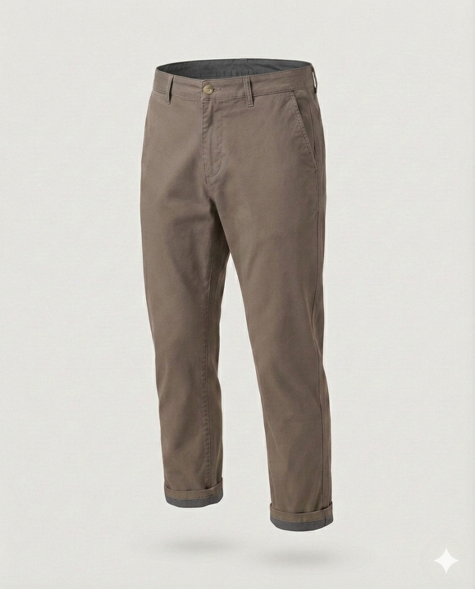 Helvano | Thermo-Chino für Herren mit Fleecefutter