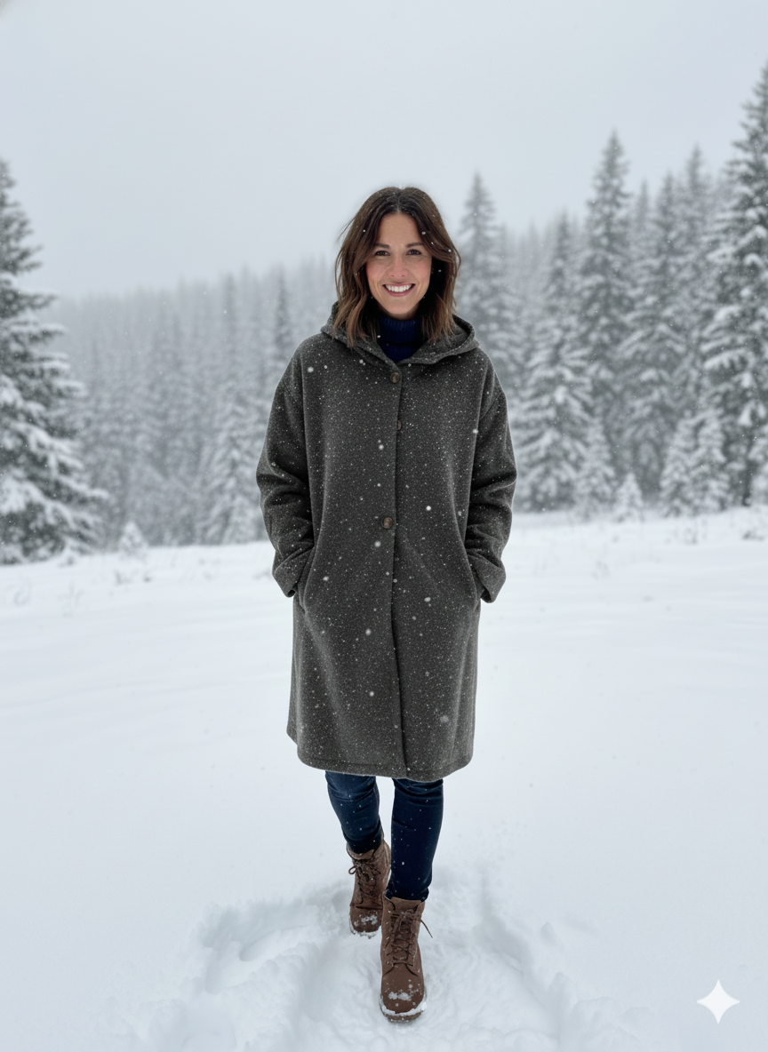 Helvano | Warmer Wintermantel für Damen
