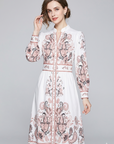 Helvano | Maxikleid mit V-Ausschnitt für Damen