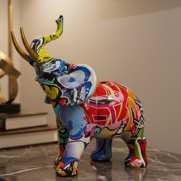 Helvano | Elefanten-Figur aus Resin