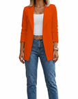 Helvano | Damen Blazer mit Drapierung