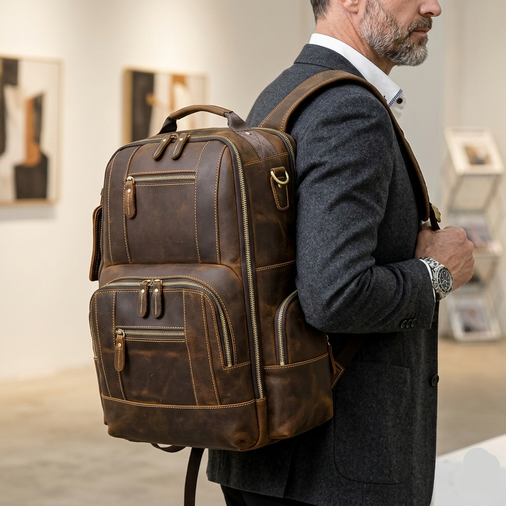 Helvano | Vintage Rucksack für Herren
