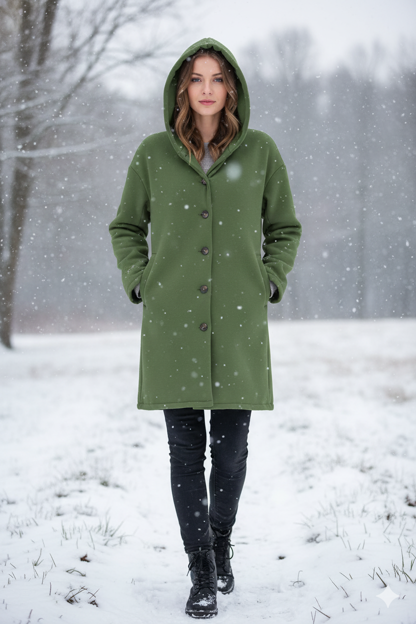 Helvano | Warmer Wintermantel für Damen