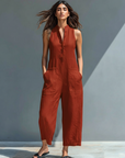 Helvano | Ärmelloser Jumpsuit für Damen
