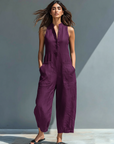 Helvano | Ärmelloser Jumpsuit für Damen