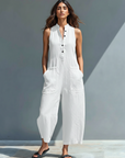 Helvano | Ärmelloser Jumpsuit für Damen