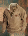 Helvano | Herren-Strickpullover mit Rundhals