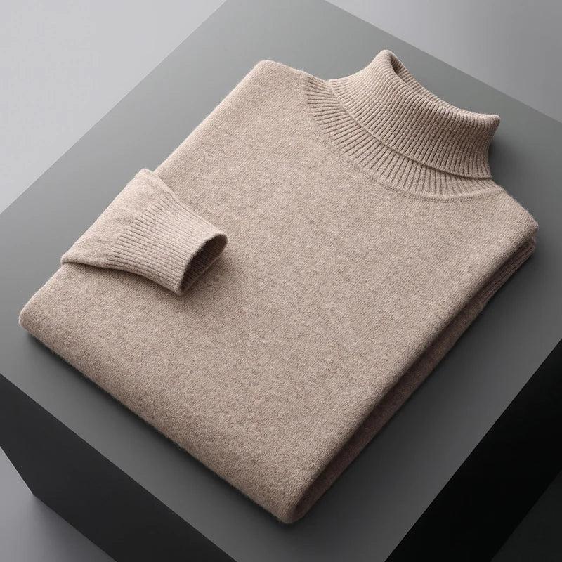 Helvano | Rollkragenpullover aus Wolle für Herren