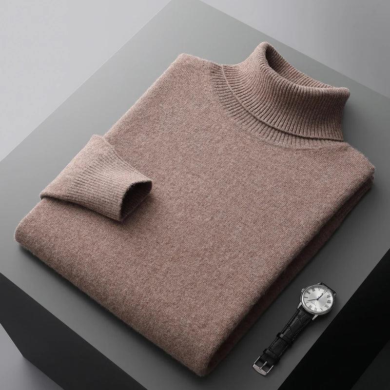 Helvano | Rollkragenpullover aus Wolle für Herren
