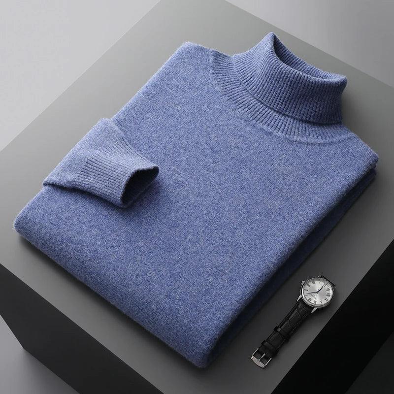 Helvano | Rollkragenpullover aus Wolle für Herren
