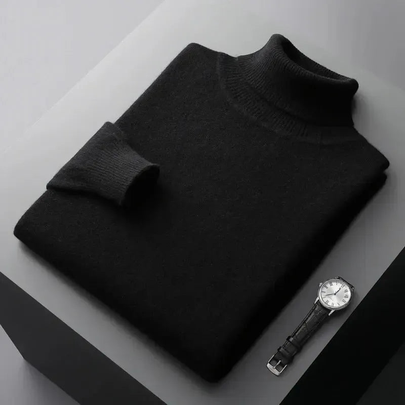 Helvano | Rollkragenpullover aus Wolle für Herren