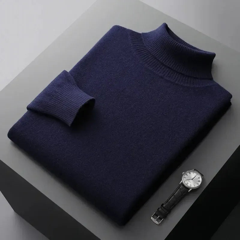 Helvano | Rollkragenpullover aus Wolle für Herren