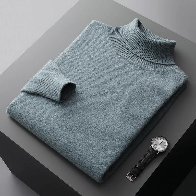Helvano | Rollkragenpullover aus Wolle für Herren