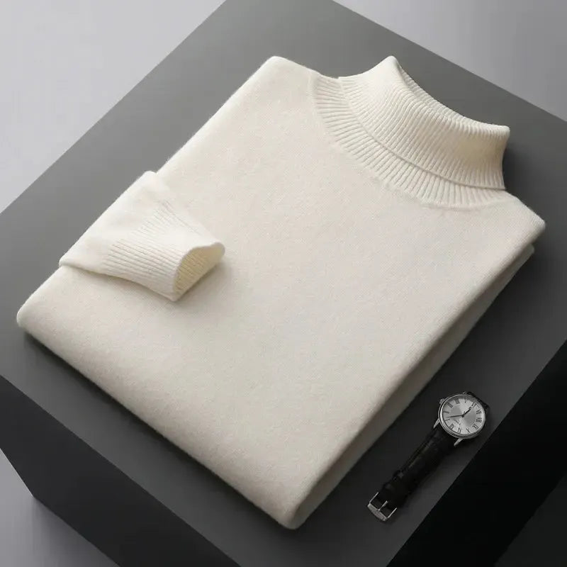 Helvano | Rollkragenpullover aus Wolle für Herren