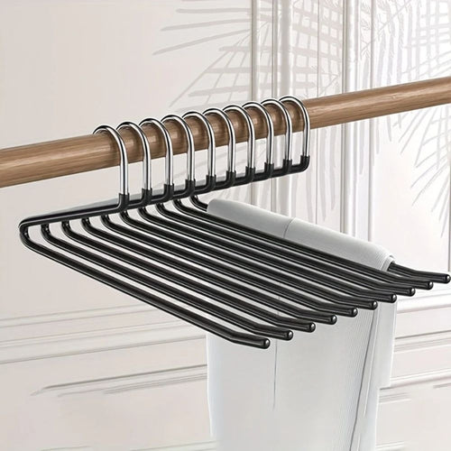 Helvano | Platzsparender Z-Hosenbügel aus Metall