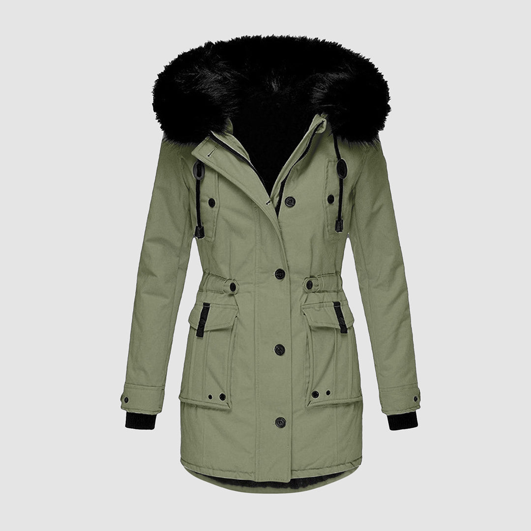 Helvano | Winterjacke mit Kapuze für Damen
