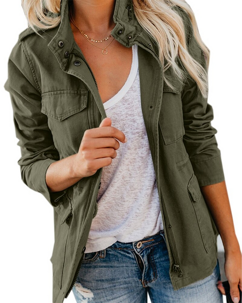 Helvano | Übergangsjacke mit Taschen für Damen