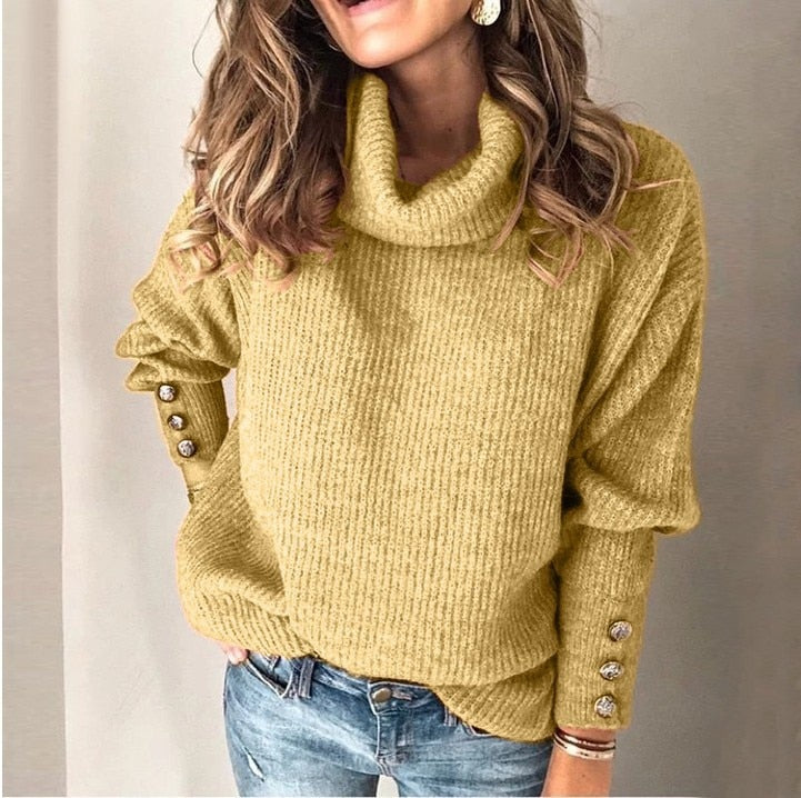Helvano | Rollkragenpullover für Damen in Loose Fit
