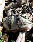 Helvano | Vintage Weekender Reisetasche für Herren