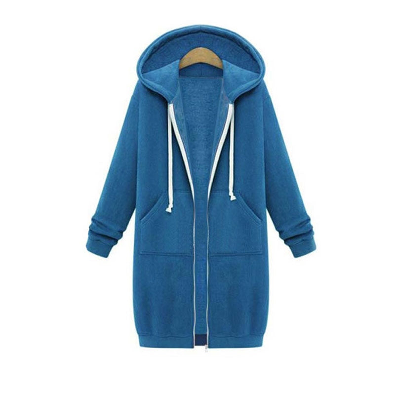 Helvano | Langes Sweatshirt für Damen