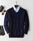 Helvano | Herren-Pullover mit V-Ausschnitt
