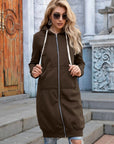 Helvano | Langes Sweatshirt für Damen