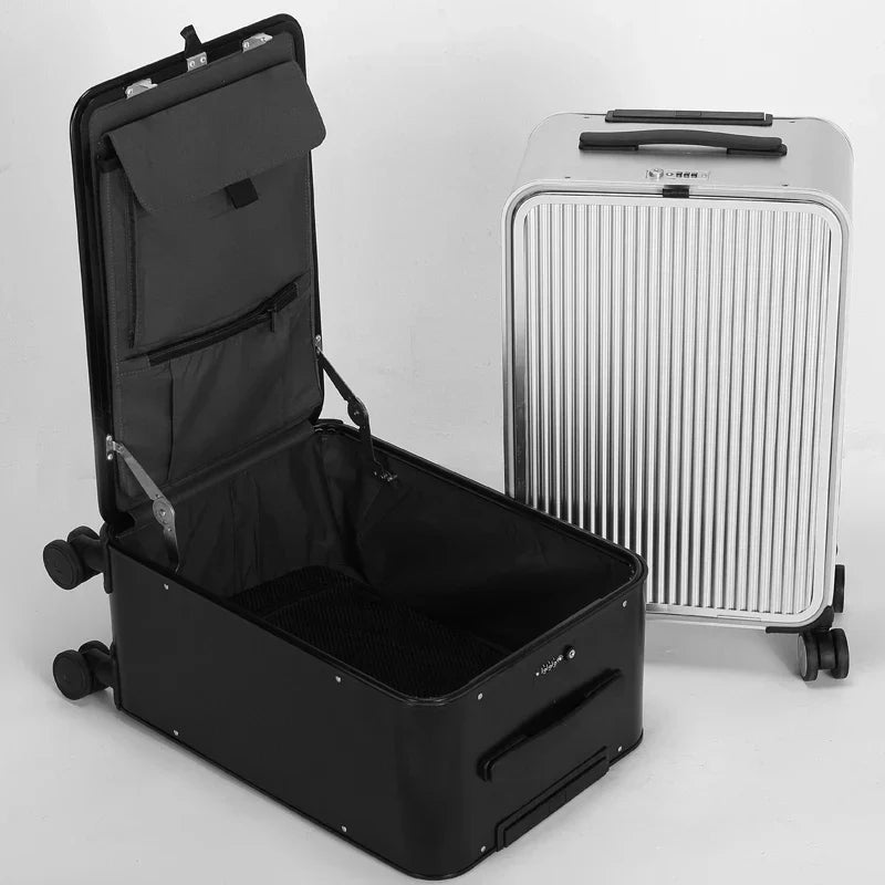Helvano | Aluminium-Hartschalenkoffer für Reisen