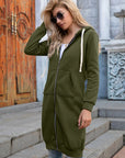 Helvano | Langes Sweatshirt für Damen