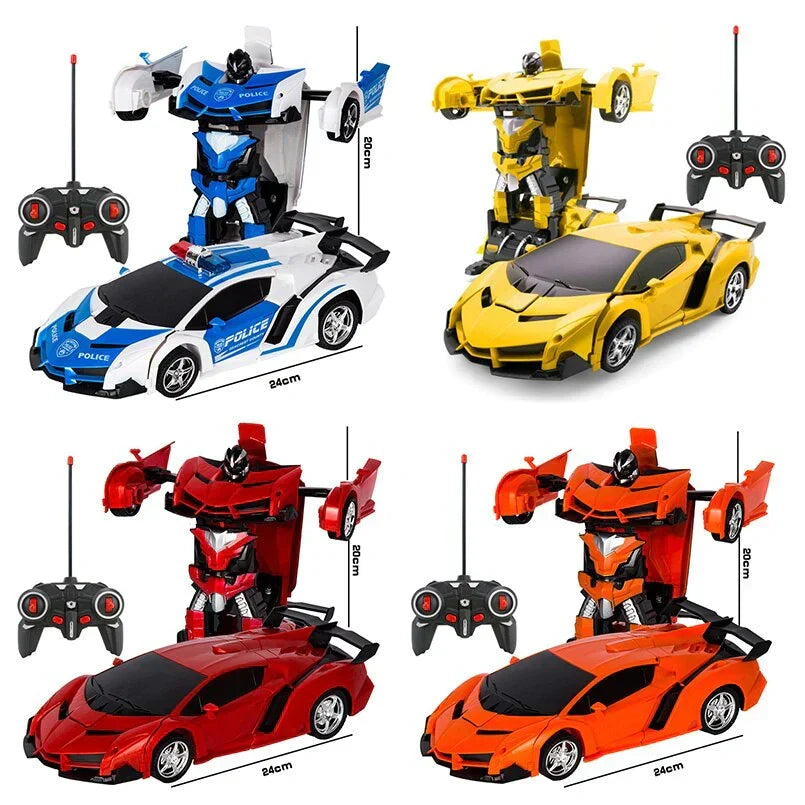 Helvano | Ferngesteuertes Transformer-Auto Roboter