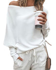 Helvano | Schulterfreier Strickpullover für Damen