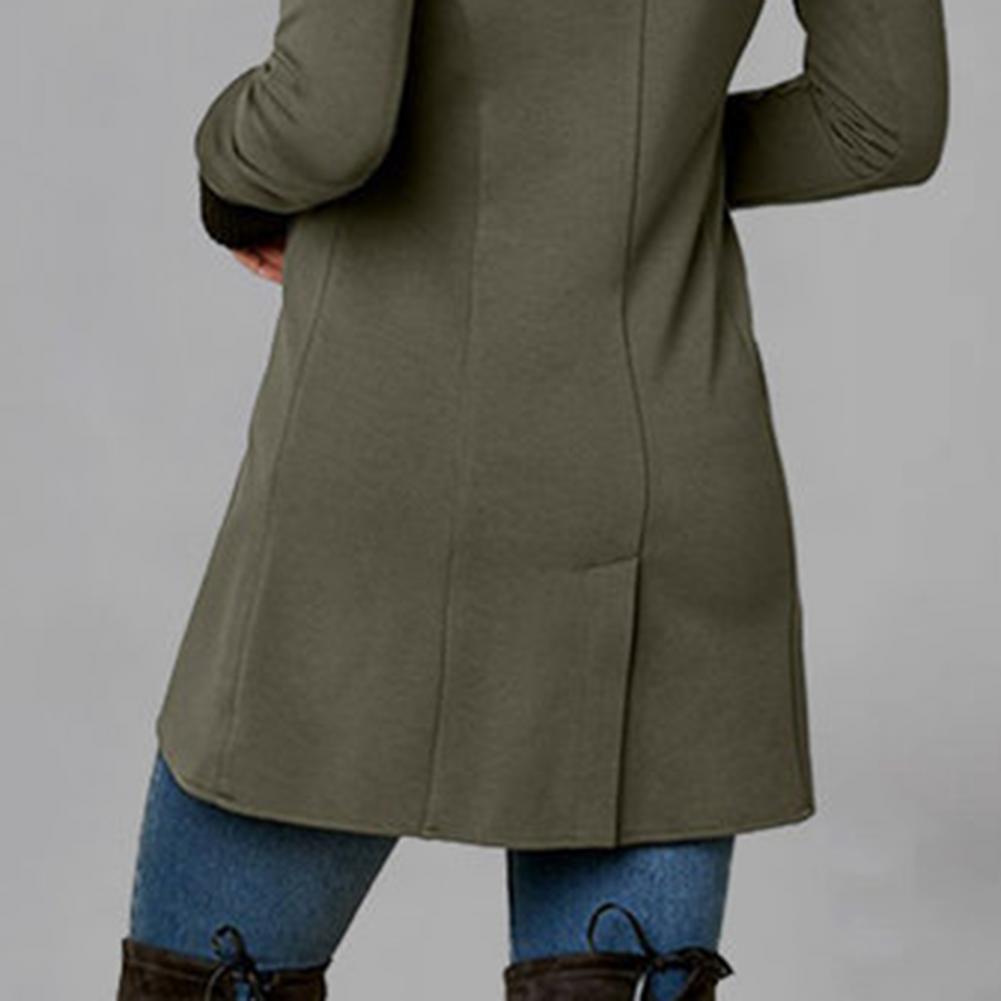 Helvano | Lange Damen Winterjacke mit Stehkragen