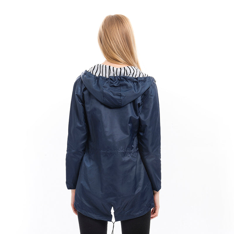 Helvano | Damen Mantel im Trenchcoat-Stil