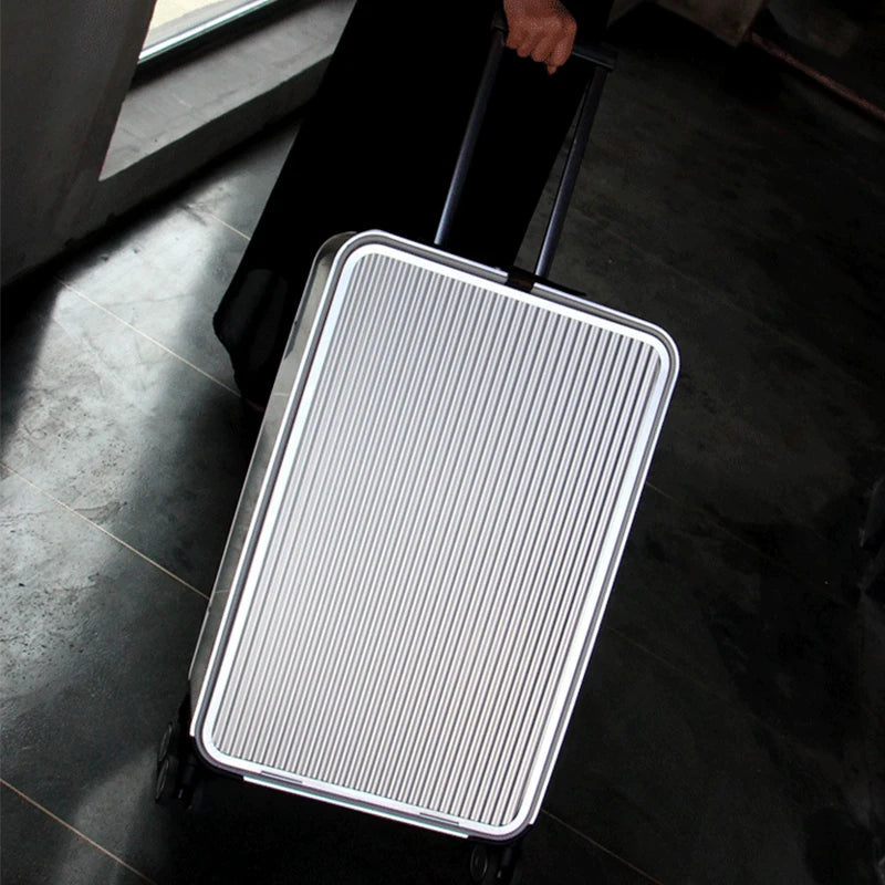 Helvano | Aluminium-Hartschalenkoffer für Reisen