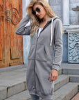 Helvano | Langes Sweatshirt für Damen