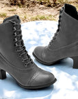 Helvano | Viktorianische Schnürstiefeletten für Damen