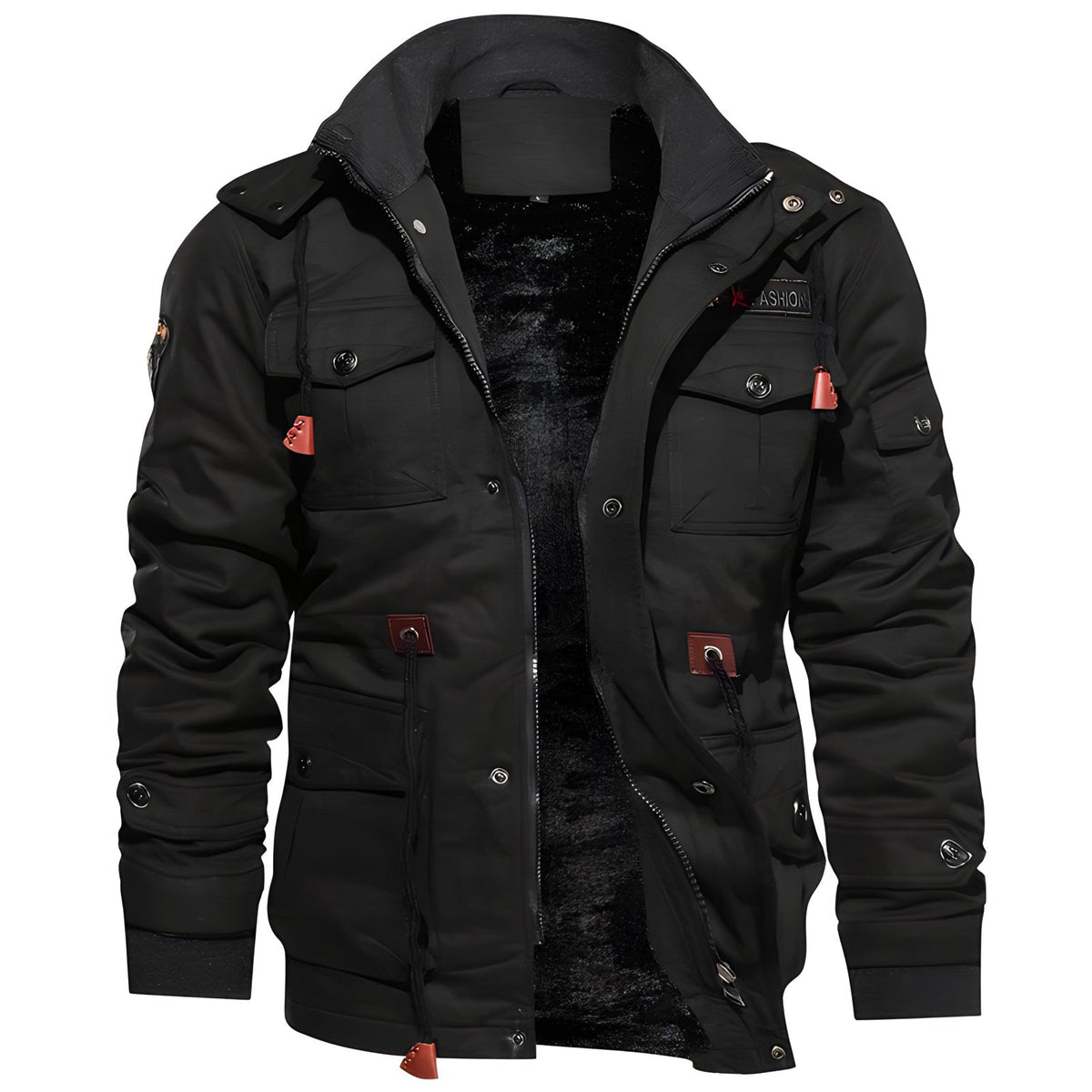 Helvano | Militärjacke mit mehreren Taschen für Herren